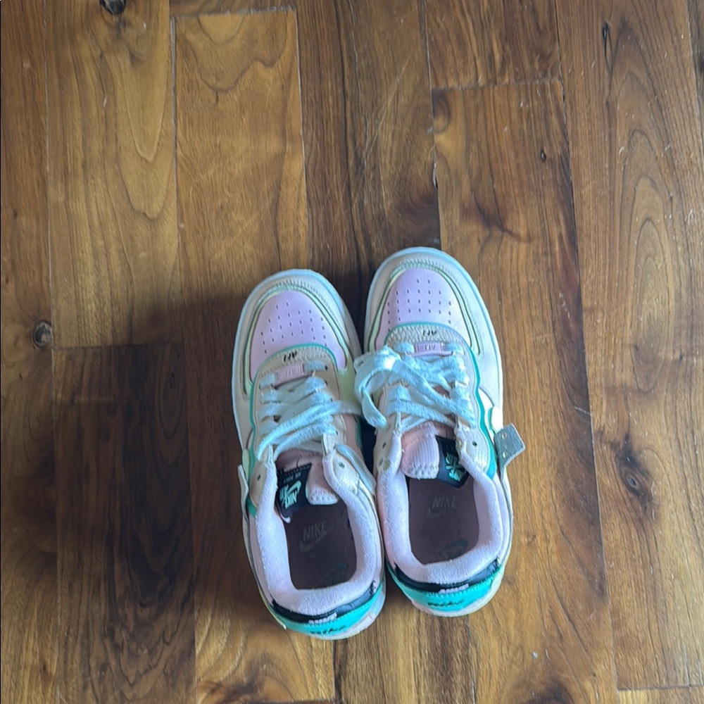 Nike Womens Sneakers - Pink and Teal
